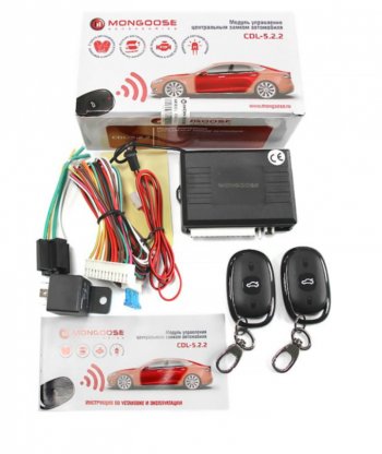 1 899 р. Модуль управления центральным замком Mongoose CDL-5.2.2 Chevrolet Aveo T200 седан (2003-2008)  с доставкой в г. Санкт‑Петербург. Увеличить фотографию 1
