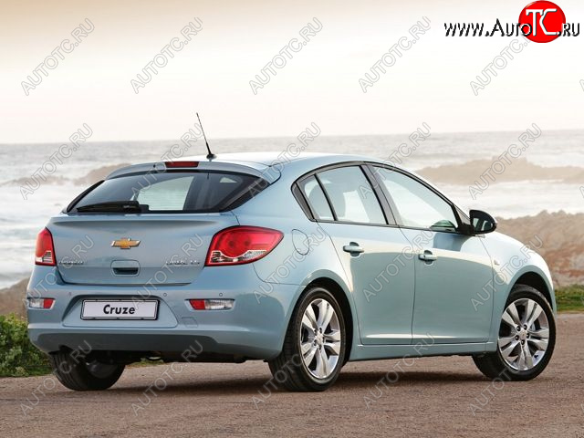 4 699 р. Задние ремонтные арки (комплект) AUTOFERRUM  Chevrolet Cruze  хэтчбек (2001-2015) J305, J305 (Холоднокатаная сталь 0,8 мм)  с доставкой в г. Санкт‑Петербург