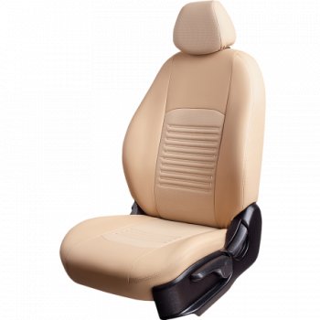 Комплект чехлов для сидений (РЗС 60/40 3Г экокожа), ТУРИН СТ Илана+Орегон Lord Autofashion Chevrolet (Шевролет) Aveo (Авео)  T250 (2006-2011) T250 седан рестайлинг