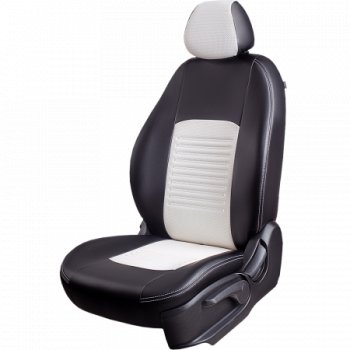 Комплект чехлов для сидений (РЗС 60/40 3Г экокожа), ТУРИН СТ Илана+Орегон Lord Autofashion  Chevrolet (Шевролет) Aveo (Авео)  T250 (2006-2011) T250 седан рестайлинг