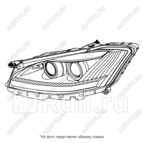 7 849 р. Правая фара (корректор, линзован) BodyParts  Skoda Octavia  A5 (2008-2013) лифтбэк рестайлинг  с доставкой в г. Санкт‑Петербург