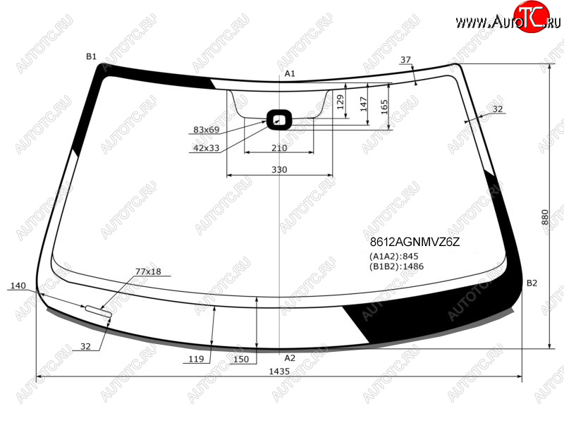 8 399 р. Стекло лобовое (Датчик дождя Молдинг для Российского рынка) FUYAO  Volkswagen Jetta  A6 (2011-2018) седан дорестайлинг, седан рестайлинг  с доставкой в г. Санкт‑Петербург