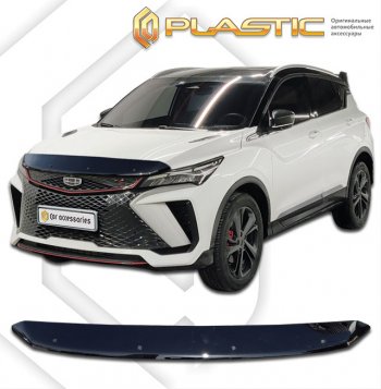 Дефлектор капота (рынок Китая) CA-Plastic Geely (Джили) Binyue (Биню)  SX11 (2018-2024) SX11 дорестайлинг, рестайлинг