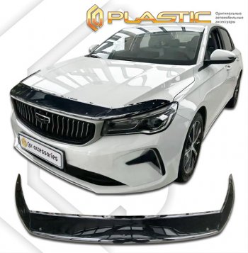 Дефлектор капота (exclusive) CA-Plastic Geely Emgrand SS11 (2021-2024)