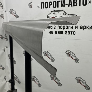 5 649 р. Комплект порогов (Ремкомплект) полный профиль Пороги-Авто  Лада Приора  2172 (2008-2015) хэтчбек дорестайлинг, хэтчбек рестайлин (холоднокатаная сталь 1 мм)  с доставкой в г. Санкт‑Петербург. Увеличить фотографию 1