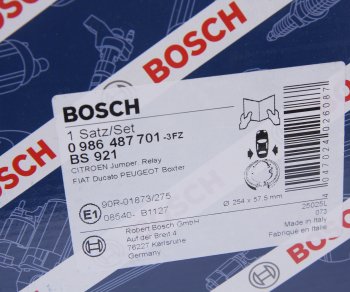 3 899 р. Колодки тормозные задние барабанные 4шт. BOSCH Fiat Ducato 250 (2006-2014)  с доставкой в г. Санкт‑Петербург. Увеличить фотографию 4