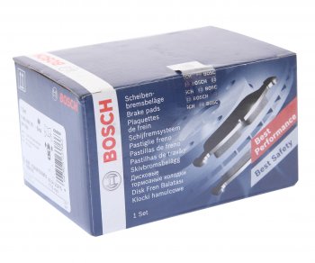 2 859 р. Колодки тормозные передние (4шт.) BOSCH Mini Clubman R55 дорестайлинг (2008-2010)  с доставкой в г. Санкт‑Петербург. Увеличить фотографию 3