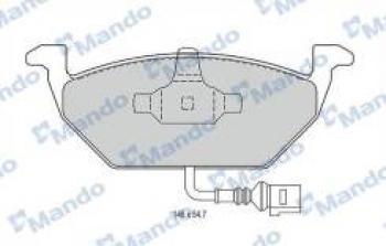 Колодки тормозные передние (4шт.) MANDO Volkswagen Passat B6 седан (2005-2011)