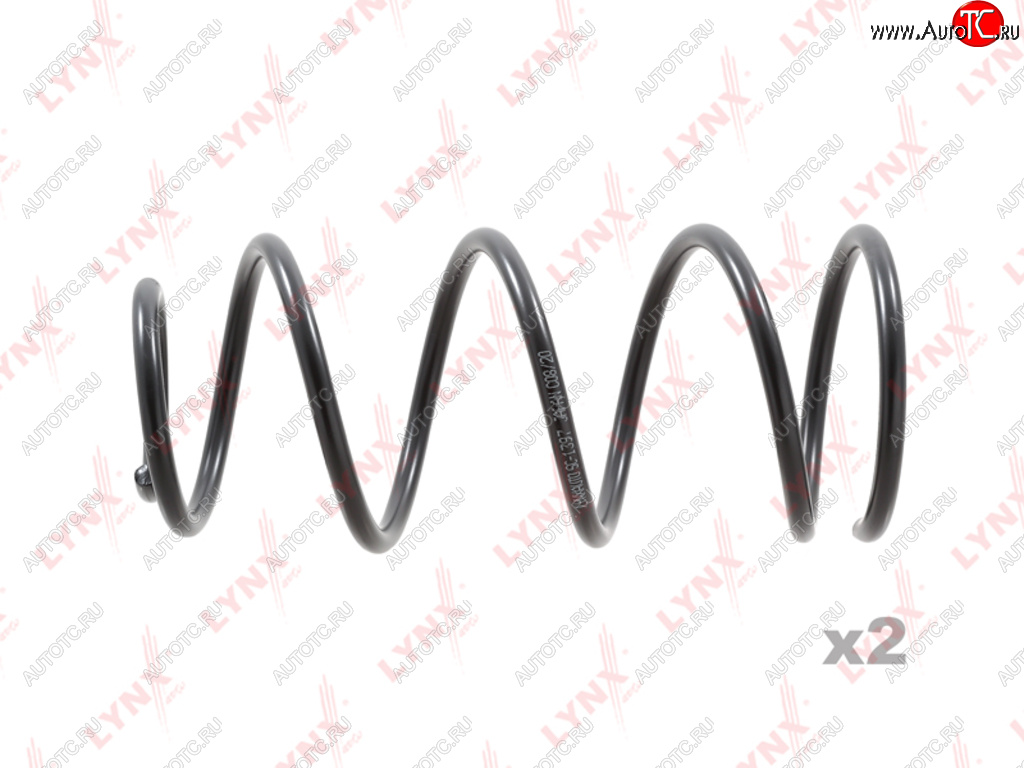 2 699 р. Пружина передней подвески LYNX Ford Focus 2  седан дорестайлинг (2004-2008)  с доставкой в г. Санкт‑Петербург