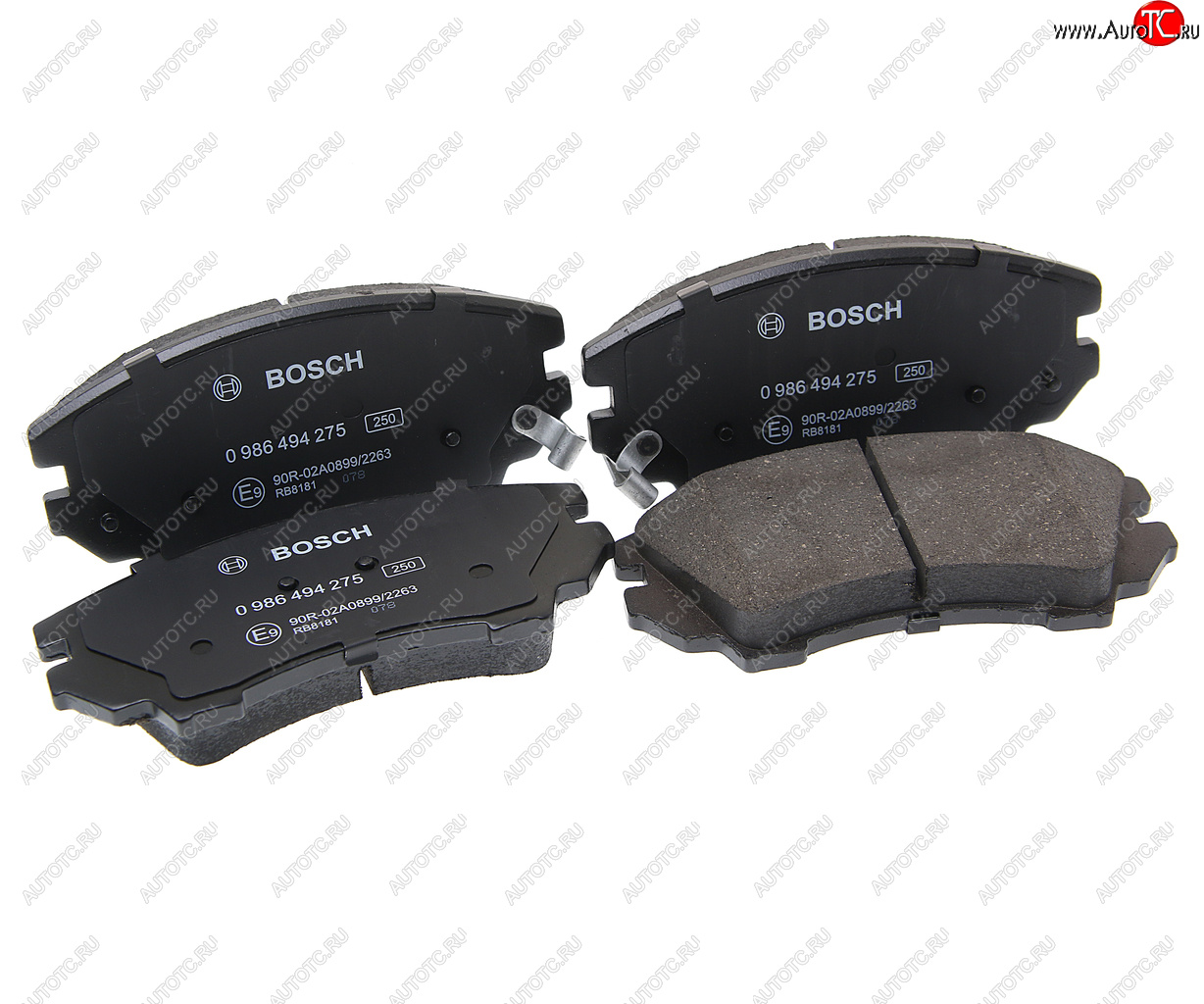 3 599 р. Колодки тормозные передние R17 (4шт.) BOSCH Opel Astra J GTC (2011-2018)  с доставкой в г. Санкт‑Петербург