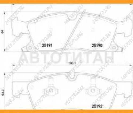 6 899 р. Колодки тормозные передние (4шт.) BREMBO Jeep Grand Cherokee WK2 дорестайлинг (2010-2013)  с доставкой в г. Санкт‑Петербург