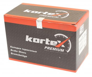 1 749 р. Колодки тормозные задние барабанные (4шт.) KORTEX Nissan Almera Classic седан B10 (2006-2013)  с доставкой в г. Санкт‑Петербург. Увеличить фотографию 2