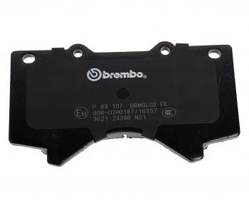 5 999 р. Колодки тормозные передние (4шт.) BREMBO Toyota Land Cruiser 200 2-ой рестайлинг (2015-2021)  с доставкой в г. Санкт‑Петербург. Увеличить фотографию 3