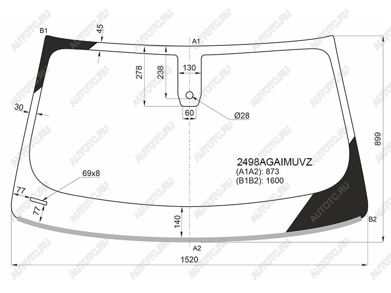 27 749 р. Стекло лобовое (Датчик дождя Проекция Молдинг) FUYAO BMW X4 G02 дорестайлинг (2018-2021)  с доставкой в г. Санкт‑Петербург