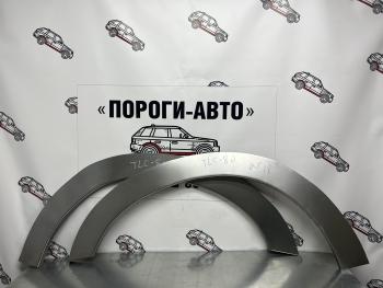 Ремкомплект для внутренней части заднего крыла (Комплект) Пороги-Авто Skoda Fabia Mk3 хэтчбэк рестайлинг (2018-2022) ()