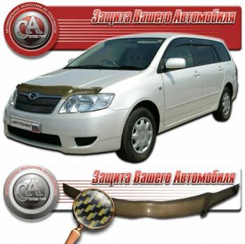 Дефлектор капота CA-Plastiс Pontiac (Понтиак) Vibe (Вайб)  ZZE (2002-2008) ZZE дорестайлинг, рестайлинг