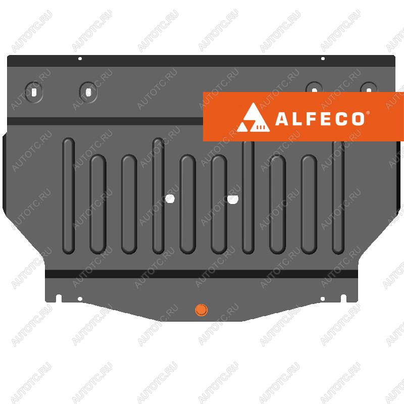 15 399 р. Защита картера и КПП (V-all) ALFECO Changan CS55 дорестайлинг (2017-2018) (алюминий 4 мм)  с доставкой в г. Санкт‑Петербург