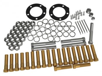 Комплект метизов на 5 кронштейнов БАКОР КрАЗ 5401 (2015-2024)