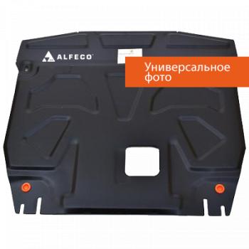 Защита КПП (V-all) ALFECO Mitsubishi Pajero 4 V90 дорестайлинг (2006-2011)