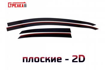 Дефлекторы окон 2D Стрелка11 KIA (КИА) Ceed (Сид)  3 CD (2018-2024) 3 CD хэтчбэк