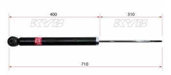 Задний амортизатор KYB Excel-G Renault Sandero Stepway (BS) (2010-2014)  (LH=RH)