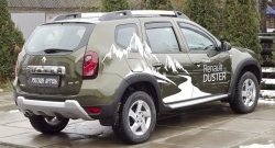 8 749 р. Накладки на колёсные арки RA  Renault Duster  HS (2015-2021) рестайлинг (Неокрашенные)  с доставкой в г. Санкт‑Петербург. Увеличить фотографию 5