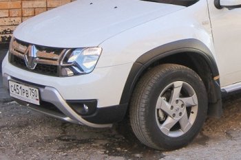 7 649 р. Накладки на колесные арки Артформ Renault Duster HS рестайлинг (2015-2021)  с доставкой в г. Санкт‑Петербург. Увеличить фотографию 2