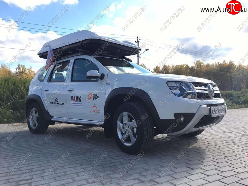 7 649 р. Накладки на колесные арки Артформ Renault Duster HS рестайлинг (2015-2021)  с доставкой в г. Санкт‑Петербург