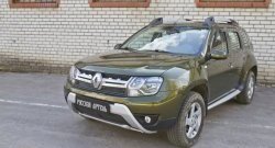 1 139 р. Защитная сетка решетки радиатора РА  Renault Duster  HS (2015-2021) рестайлинг  с доставкой в г. Санкт‑Петербург. Увеличить фотографию 3