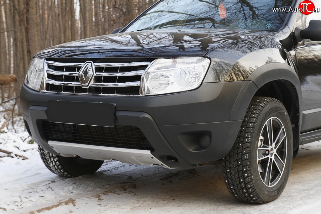 14 999 р. Расширители колесных арок с молдингами RA (комплект)  Renault Duster  HS (2010-2015) дорестайлинг (Поверхность шагрень)  с доставкой в г. Санкт‑Петербург