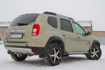 7 649 р. Накладки на колесные арки Артформ Renault Duster HS дорестайлинг (2010-2015)  с доставкой в г. Санкт‑Петербург. Увеличить фотографию 4