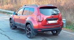 Накладка защитная на верх заднего бампера Kart RS DL Renault Duster HS дорестайлинг (2010-2015)