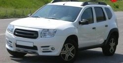 15 999 р. Передний бампер Sport Renault Duster HS дорестайлинг (2010-2015) (Неокрашенный)  с доставкой в г. Санкт‑Петербург. Увеличить фотографию 2