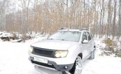 4 599 р. Решётка радиатора DM-Style  Renault Duster  HS (2010-2015) дорестайлинг (Без сетки, Неокрашенная глянец (под окраску))  с доставкой в г. Санкт‑Петербург. Увеличить фотографию 5