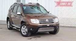 Декоративный элемент воздухозаборника Souz-96 (d16) Renault Duster HS дорестайлинг (2010-2015)