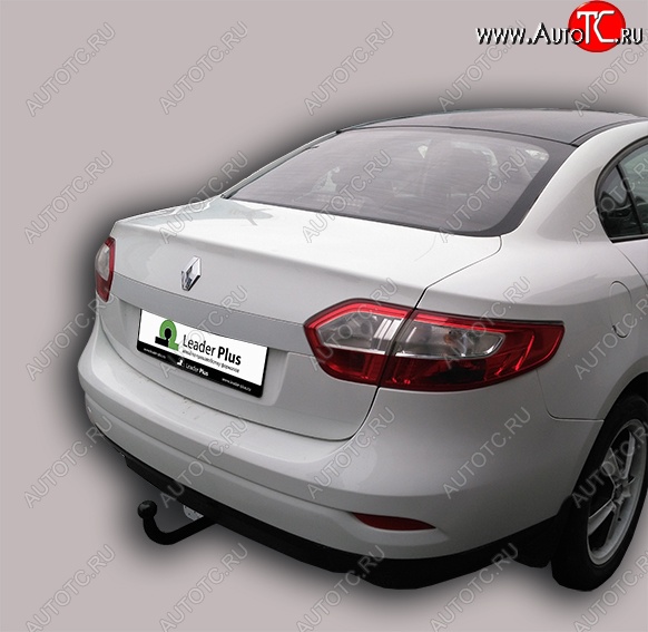 7 199 р. Фаркоп Лидер Плюс (съемный шар тип A) Renault Fluence дорестайлинг (2010-2012) (Без электропакета)  с доставкой в г. Санкт‑Петербург