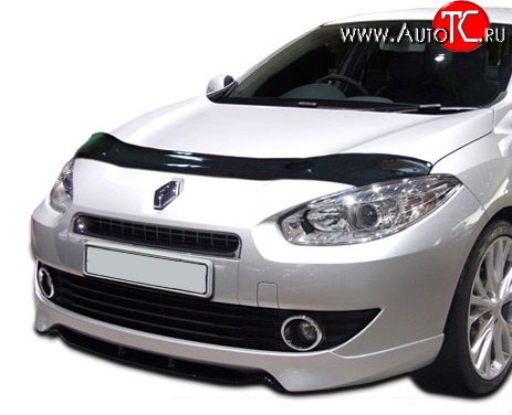 2 799 р. Дефлектор капота NovLine Renault Fluence дорестайлинг (2010-2012)  с доставкой в г. Санкт‑Петербург