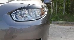 869 р. Реснички RA на фары дорестайлинг  Renault Fluence (2010-2012) дорестайлинг (Неокрашенные)  с доставкой в г. Санкт‑Петербург. Увеличить фотографию 3