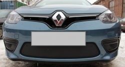 1 469 р. Сетка на бампер Russtal (черная)  Renault Fluence (2010-2012)  с доставкой в г. Санкт‑Петербург. Увеличить фотографию 3