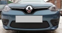 1 469 р. Сетка на бампер Russtal (черная) Renault Fluence дорестайлинг (2010-2012)  с доставкой в г. Санкт‑Петербург. Увеличить фотографию 3