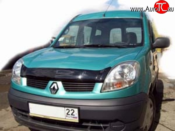 2 699 р. Дефлектор капота NovLine Renault Kangoo KC рестайлинг (2003-2007)  с доставкой в г. Санкт‑Петербург