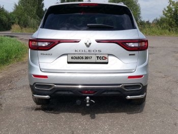 10 199 р. Фаркоп (тягово-сцепное устройство) TCC  Renault Koleos  2 (2016-2024) (Оцинкованный, шар E)  с доставкой в г. Санкт‑Петербург. Увеличить фотографию 1