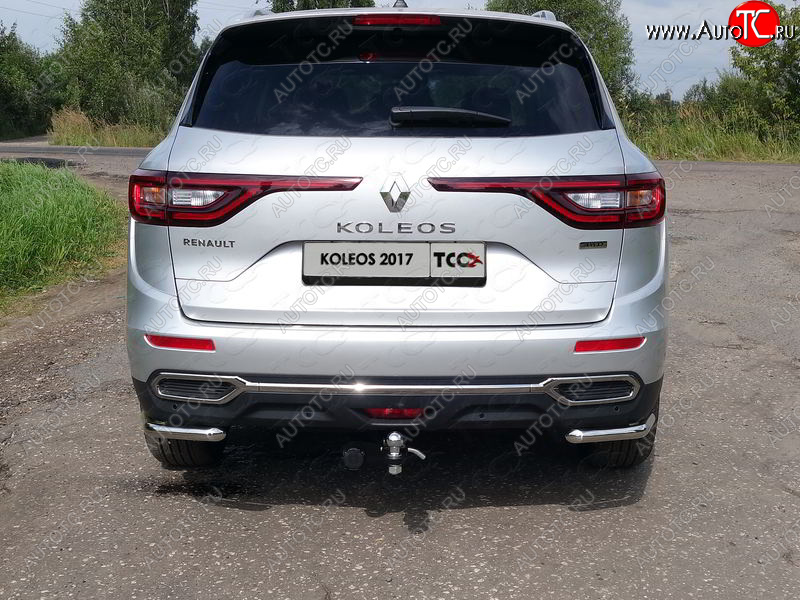 10 199 р. Фаркоп (тягово-сцепное устройство) TCC  Renault Koleos  2 (2016-2024) (Оцинкованный, шар E)  с доставкой в г. Санкт‑Петербург