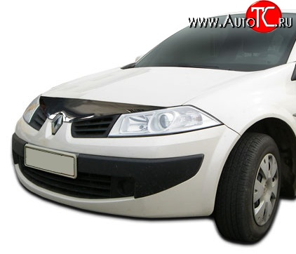 2 069 р. Дефлектор капота NovLine Renault Megane седан  рестайлинг (2006-2009)  с доставкой в г. Санкт‑Петербург