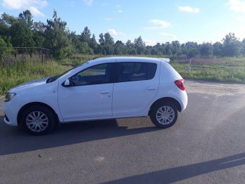 6 499 р. Спойлер INMAX  Renault Sandero  (B8) - Sandero Stepway  (B8) (неокрашенный)  с доставкой в г. Санкт‑Петербург. Увеличить фотографию 5