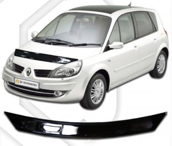 Дефлектор капота CA-Plastic Renault Scenic 2 (2003-2009)