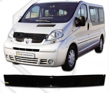 Дефлектор капота CA-Plastic Renault Trafic X83 дорестайлинг (2001-2006)