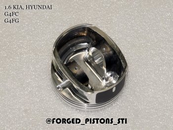 16 999 р. Поршни (1,6 G4FC, G4FG) СТИ  Hyundai Elantra (HD), i20 (PB), I30 (FD), KIA Ceed (1 ED), Cerato (2 TD), Cerato Koup (1 TD), Rio (3 QB) (диаметр поршня: 77.25 мм)  с доставкой в г. Санкт‑Петербург. Увеличить фотографию 4