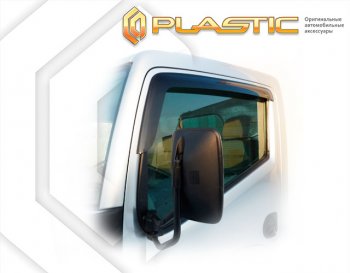 Дефлектора окон CA-Plastic Nissan Cabstar (2007-2012)  (Classic полупрозрачный)