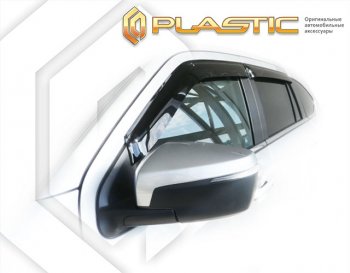 Ветровики дверей CA-Plastic Isuzu (Исузу) mu-X (Мю)  TF (2021-2024) TF